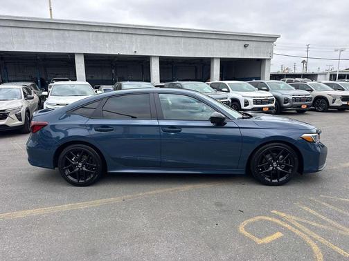 Blue Lagoon Pearl 2025 Honda Civic Sport