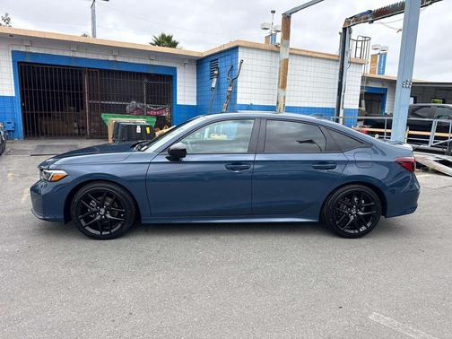 Blue Lagoon Pearl 2025 Honda Civic Sport