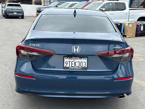 Blue Lagoon Pearl 2025 Honda Civic Sport