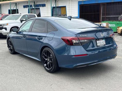 Blue Lagoon Pearl 2025 Honda Civic Sport