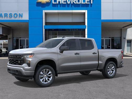 Sterling Gray Metallic 2026 Chevrolet Silverado 1500 Custom