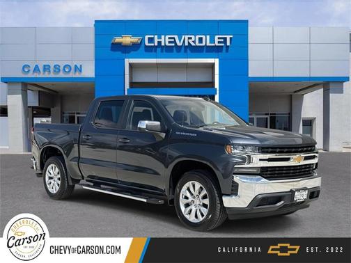 Shadow Gray Metallic 2022 Chevrolet Silverado 1500 Limited LT