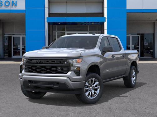 Sterling Gray Metallic 2026 Chevrolet Silverado 1500 Custom