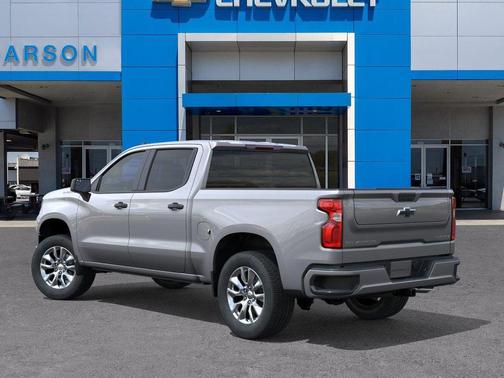 Sterling Gray Metallic 2026 Chevrolet Silverado 1500 Custom