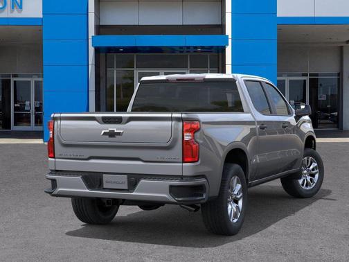 Sterling Gray Metallic 2026 Chevrolet Silverado 1500 Custom