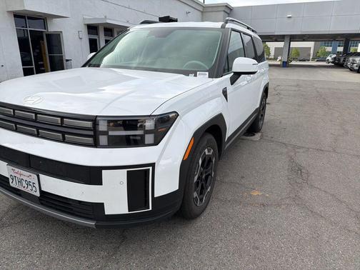 Serenity White 2025 Hyundai SANTA FE SEL 2.4