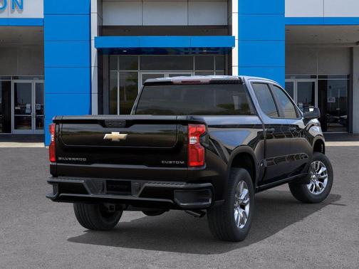 Black 2026 Chevrolet Silverado 1500 Custom