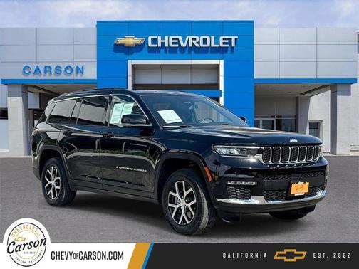 Diamond Black Crystal Pearlcoat 2024 Jeep Grand Cherokee L Limited