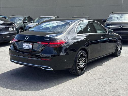 Black 2024 Mercedes-Benz C-Class C 300 4MATIC