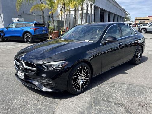 Black 2024 Mercedes-Benz C-Class C 300 4MATIC