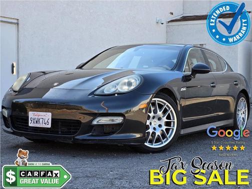 Platinum Silver Metallic 2010 Porsche Panamera Turbo
