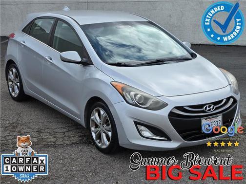 Shimmering Silver Metallic 2013 Hyundai Elantra GT Base