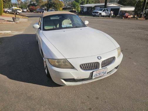 Alpine White 2007 BMW Z4 3.0si Roadster