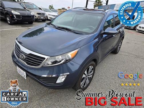 Twilight Blue 2013 Kia Sportage EX
