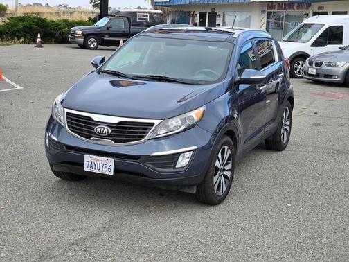 Twilight Blue 2013 Kia Sportage EX