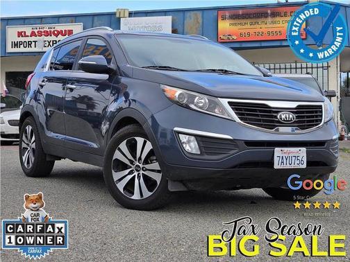 Twilight Blue 2013 Kia Sportage EX