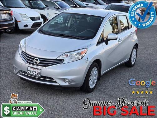 Brilliant Silver Metallic 2014 Nissan Versa Note SV