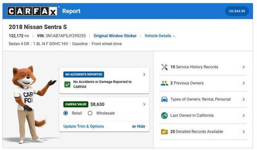 Brilliant Silver 2018 Nissan Sentra S