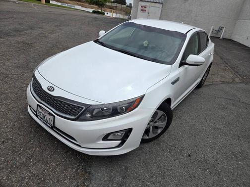 Snow White Pearl 2015 Kia Optima Hybrid Base