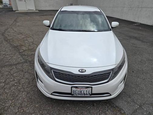Snow White Pearl 2015 Kia Optima Hybrid Base