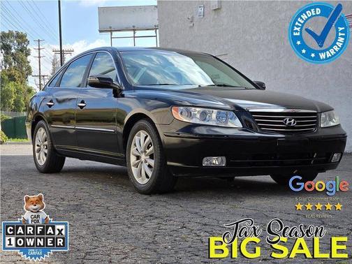Ebony Black 2007 Hyundai Azera Limited