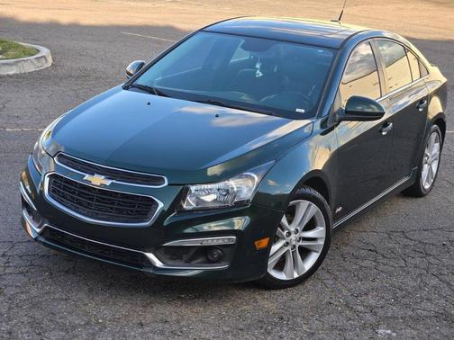 Rainforest Green Metallic 2015 Chevrolet Cruze LTZ