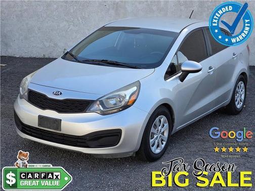 Bright Silver 2014 Kia Rio LX