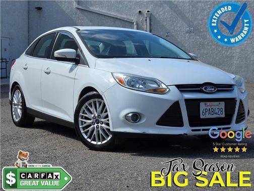 Oxford White 2012 Ford Focus SEL
