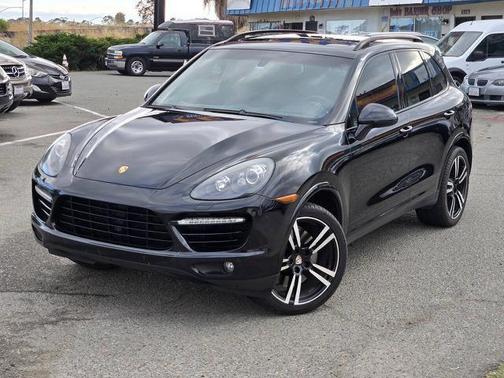 Black 2014 Porsche Cayenne Turbo S
