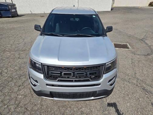 Silver Gray 2018 Ford Utility Police Interceptor Base
