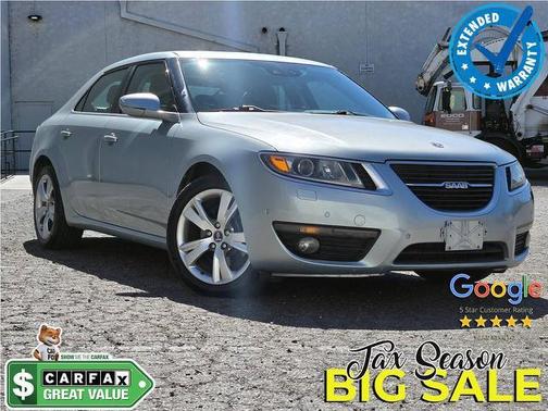 Glacier Silver Metallic 2011 Saab 9-5 Turbo6