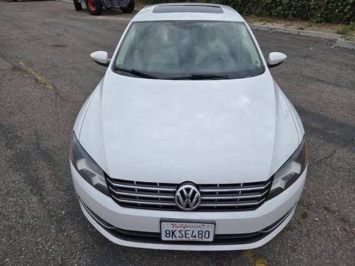 Candy White 2012 Volkswagen Passat SEL Premium