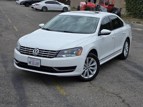 Candy White 2012 Volkswagen Passat SEL Premium