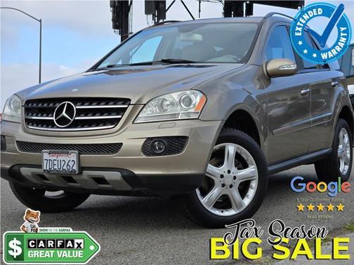 Tan 2008 Mercedes-Benz M-Class ML 350 4MATIC