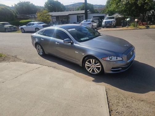 Lunar Grey 2014 Jaguar XJ XJL Portfolio