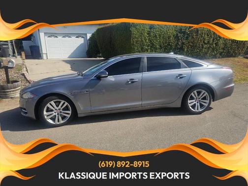 Lunar Grey 2014 Jaguar XJ XJL Portfolio
