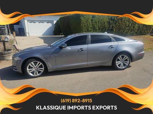 Lunar Grey 2014 Jaguar XJ XJL Portfolio