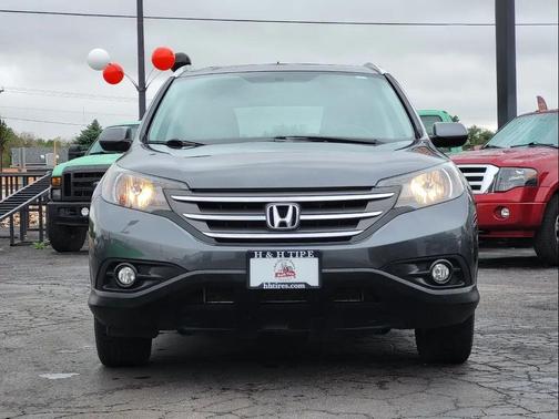Gray 2013 Honda CR-V EX-L
