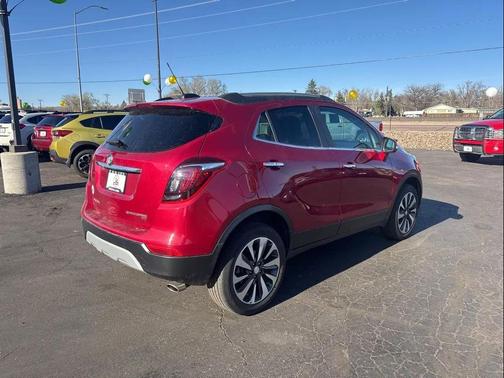 Red 2017 Buick Encore Preferred