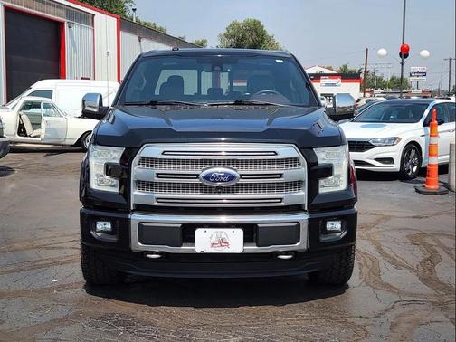 Shadow Black 2016 Ford F-150 Platinum