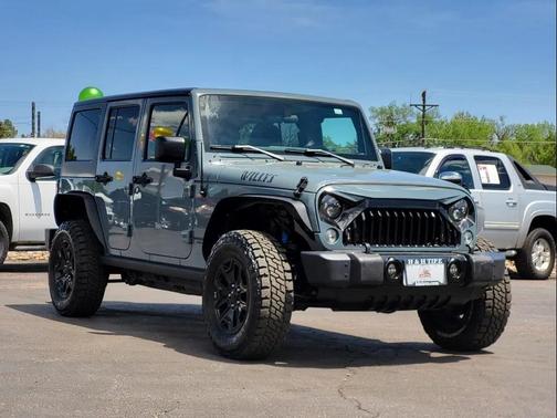 Anvil Clearcoat 2015 Jeep Wrangler Unlimited Willys Wheeler