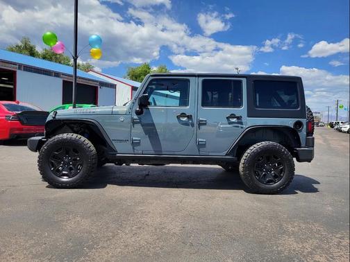 Anvil Clearcoat 2015 Jeep Wrangler Unlimited Willys Wheeler