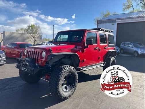 Flame Red Clearcoat 2013 Jeep Wrangler Unlimited Rubicon SUV