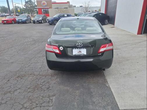 Green 2010 Toyota Camry LE