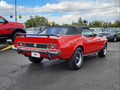 Red 1973 Ford Mustang Base