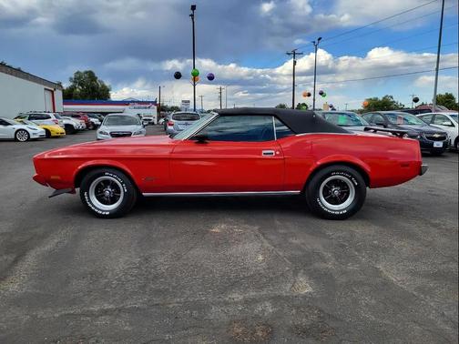 Red 1973 Ford Mustang Base