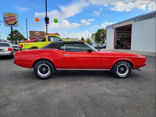 Red 1973 Ford Mustang Base