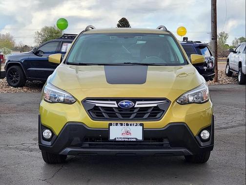 Plasma Yellow Pearl 2021 Subaru Crosstrek Premium