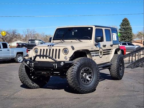Mojave Sand Clearcoat 2016 Jeep Wrangler Unlimited Sport SUV