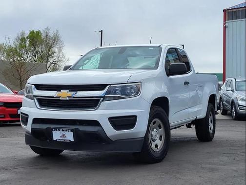 Summit White 2018 Chevrolet Colorado WT
